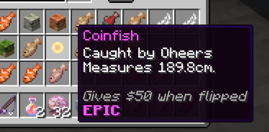 An example of a fish from the plugin.