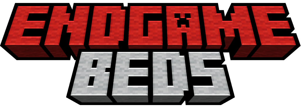 Title for the mod, "Endgame Beds".