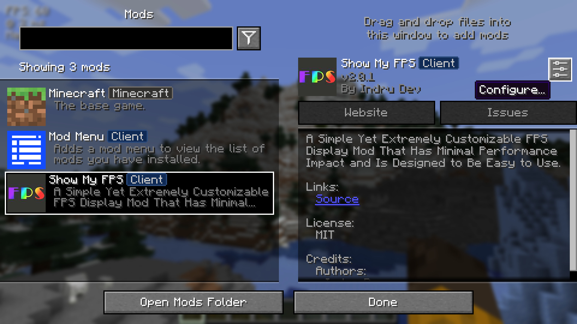 Accessing YACL Screen