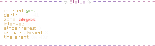 Fog Status