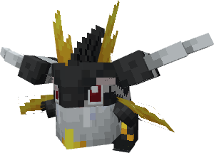 o shiny do carvanha e gible são horríveis por isso esse shiny baseado numa orca 