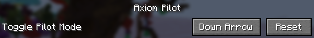 Toggle Pilot Mode Controls