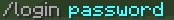 login cmd