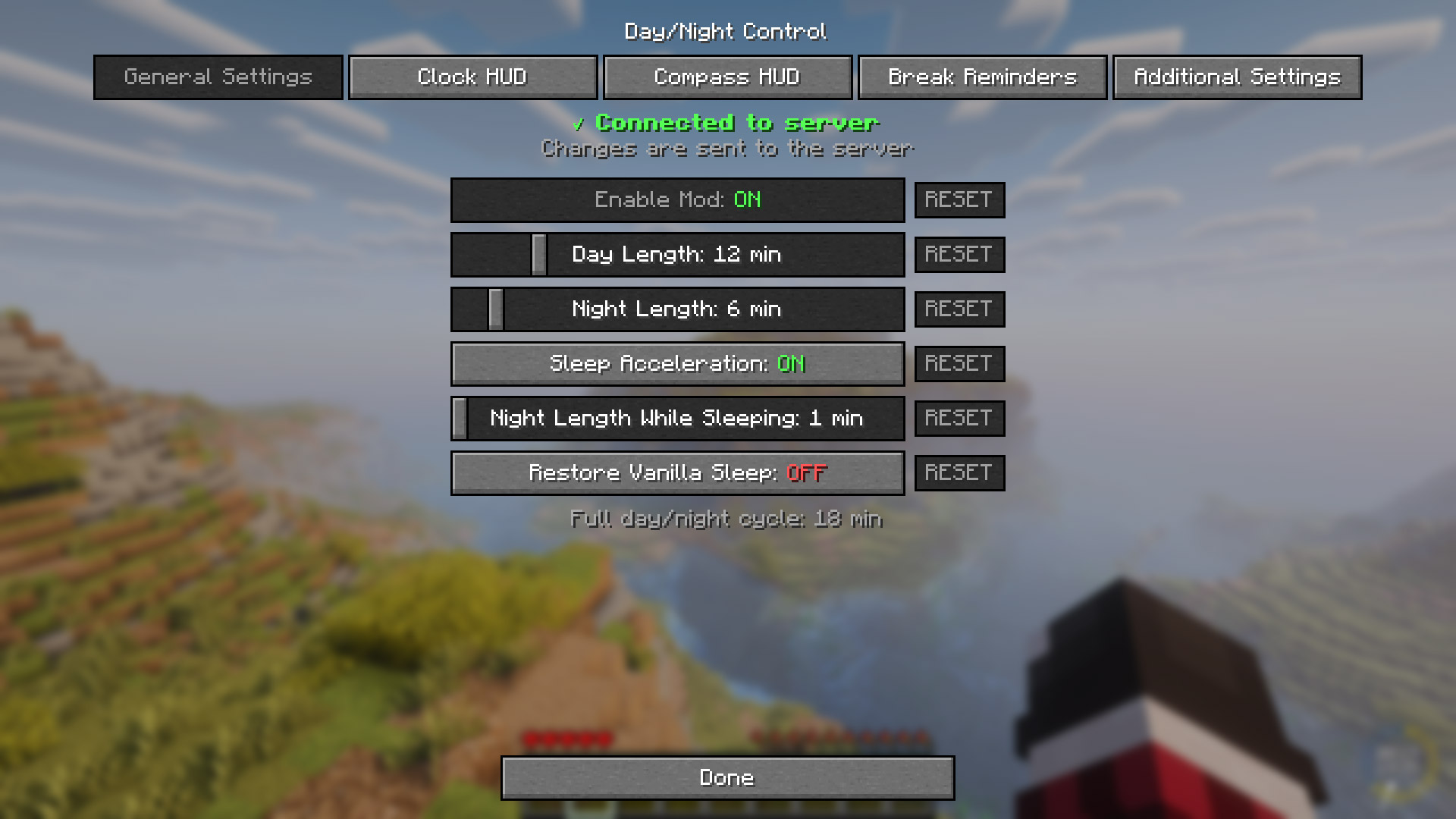 New Menu
