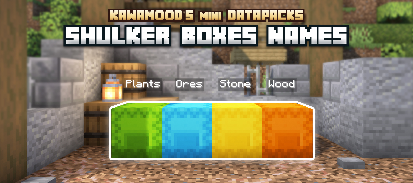 Shulker Boxes Names