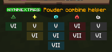 Powder Combine Helper