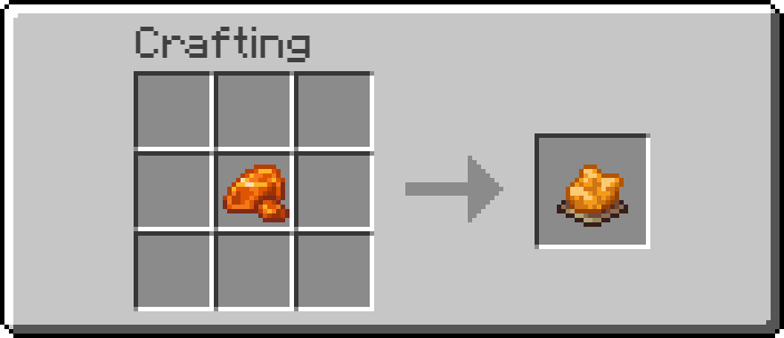 craft resin clumps into orange dye