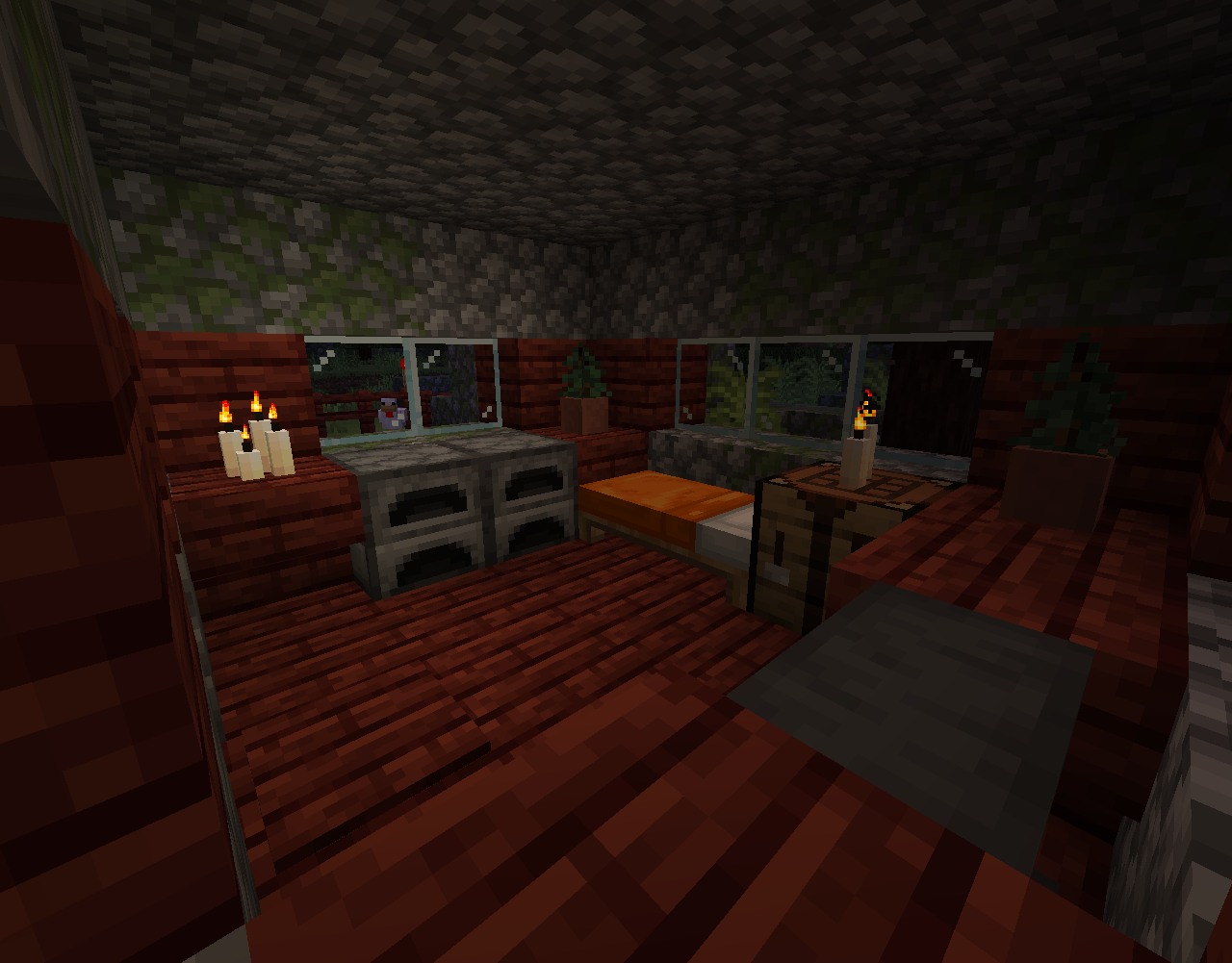 sequia forest shelter inside