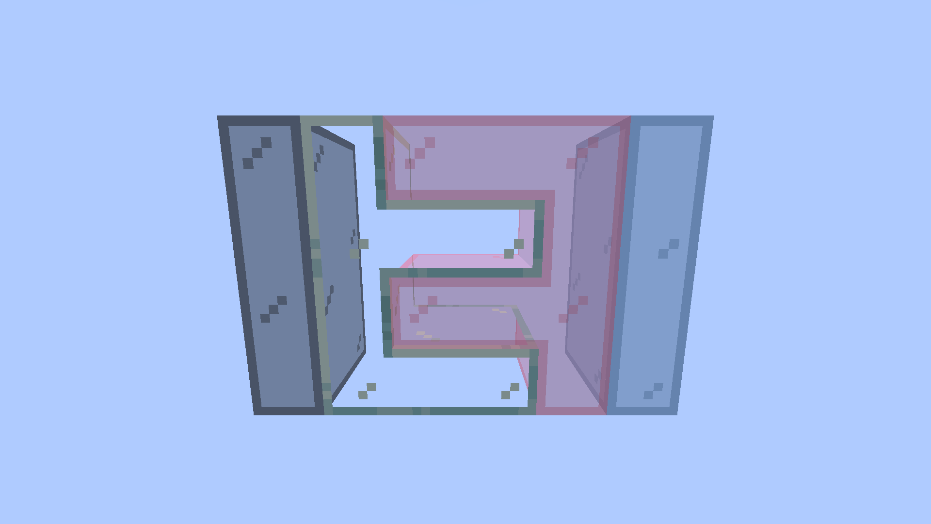 Connected Glass Slabs