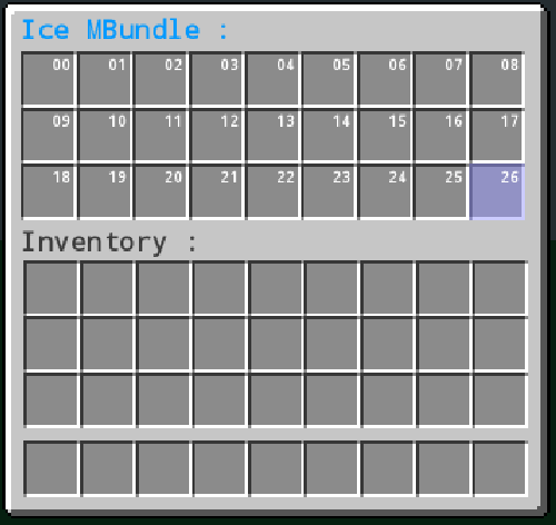 Ice Bundle GUI