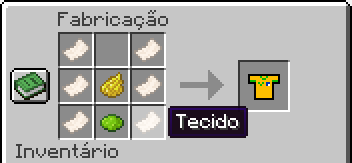 Crafting para camisa do brasil