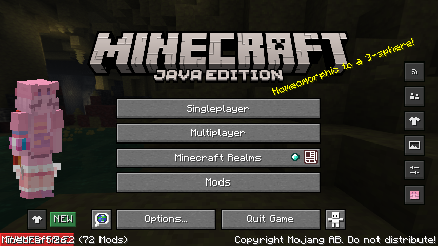 screen with modmenu