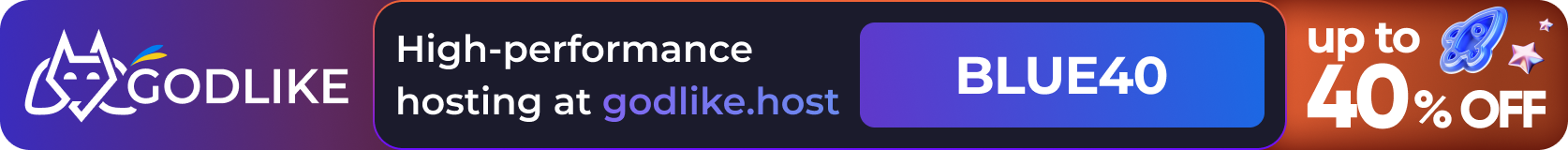 Godlike Hosting Banner