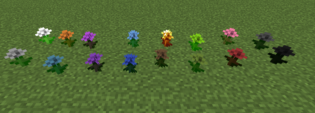Colored Dandelions
