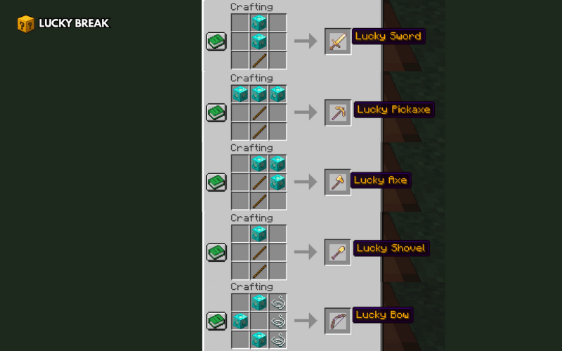 Lucky Tools Recipes