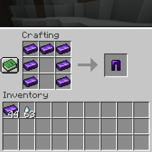 Crafting Obsidian Leggings