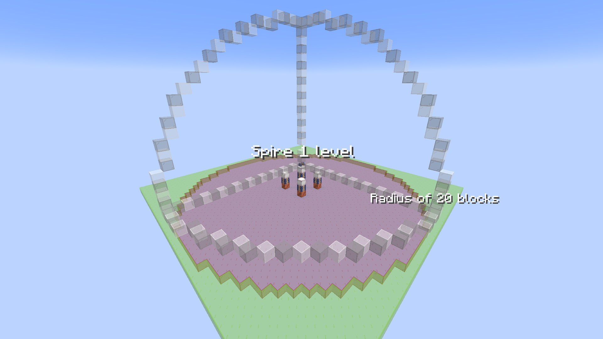 Radius of the Level 1 spire ENG