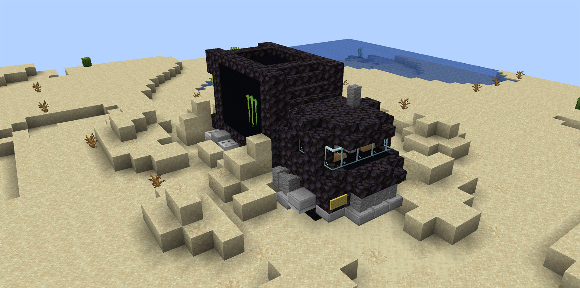 Desert Monster Energy Truck