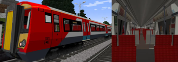 National Express Gatwick Express livery (fictional)