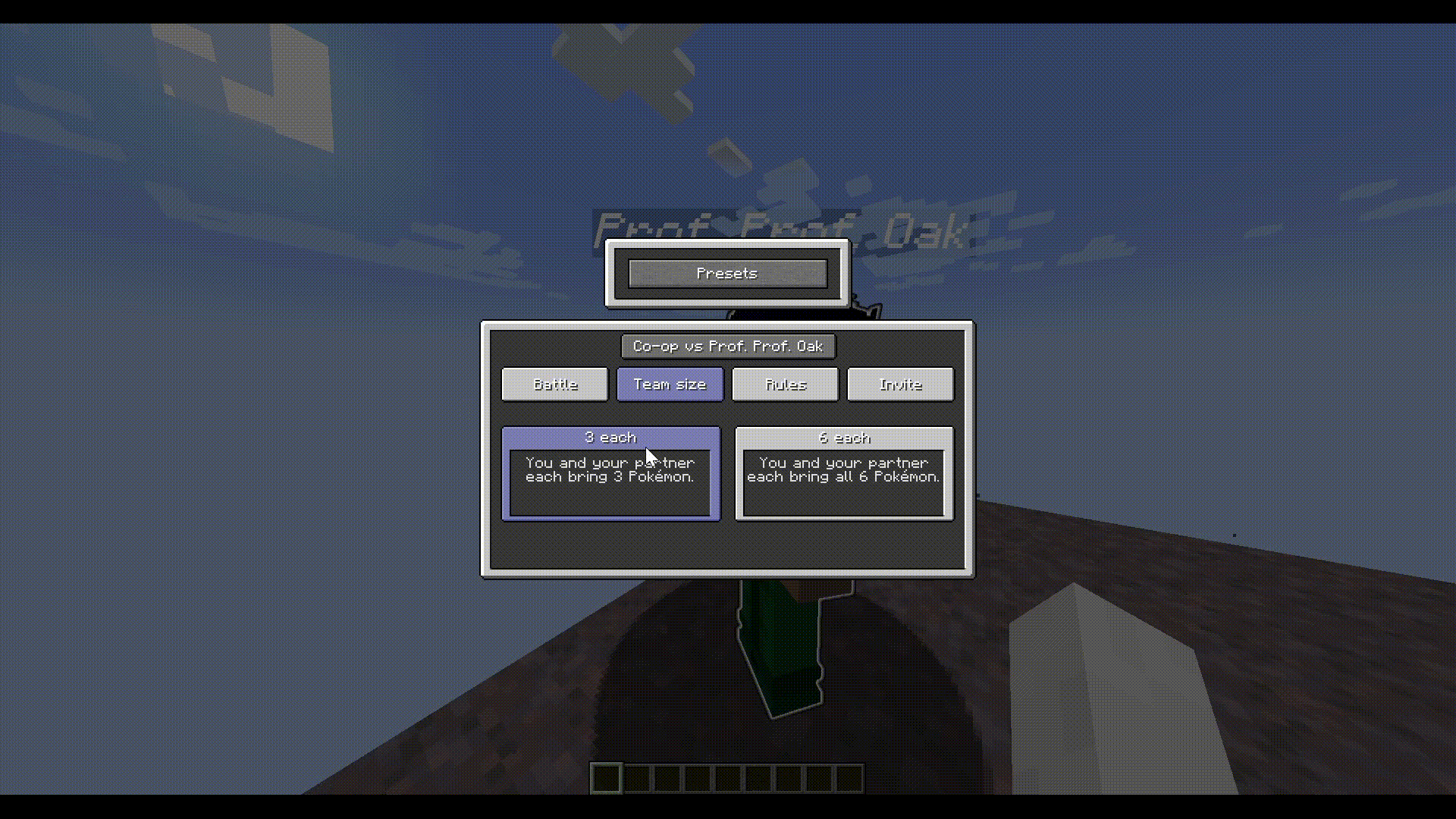 Options Menu