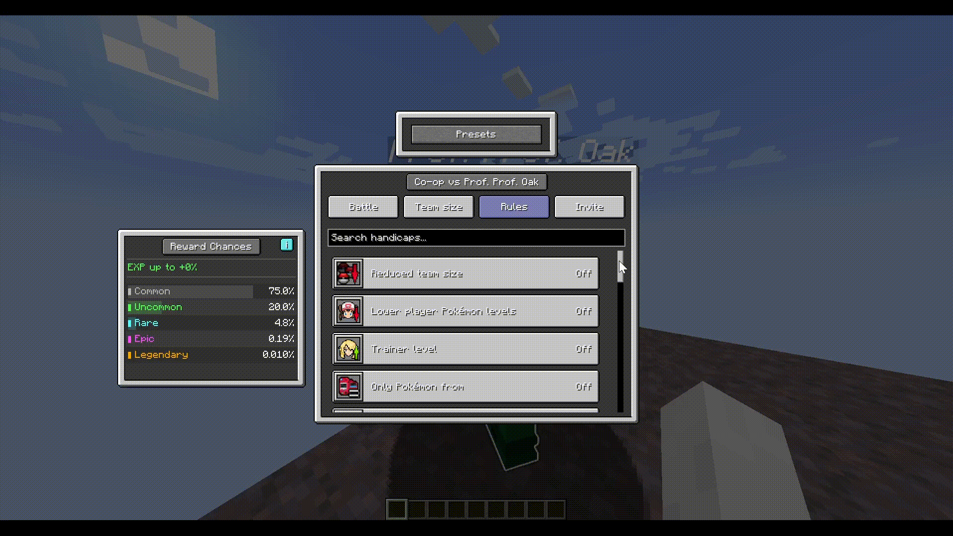 Handicap Responsive Menu