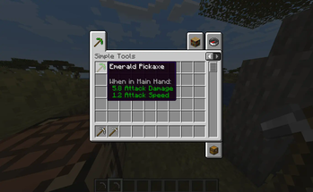 Emerald Pickaxe Preview