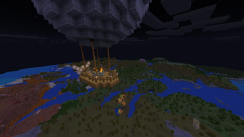 Airship With Distant Horizions