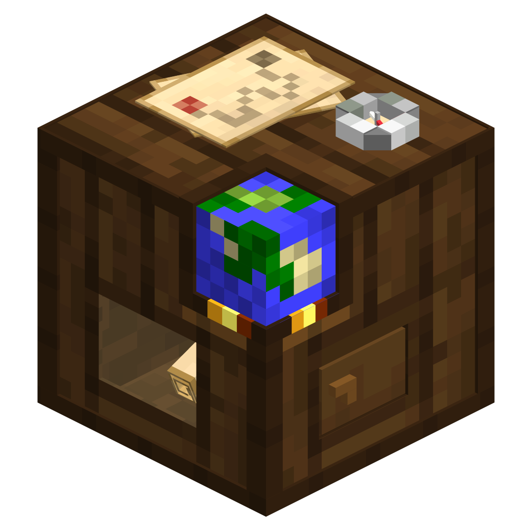 The old v0.5 Cartography Table model showcase