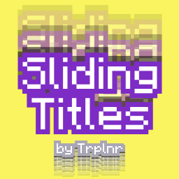 Sliding Titles