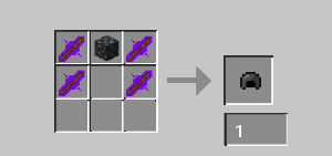 Mining helmet recipe