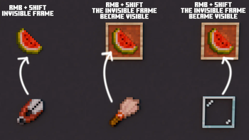 Invisible frame