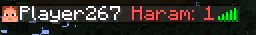 Haram counter tab
