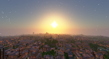 Broville at Sunset with Voxy