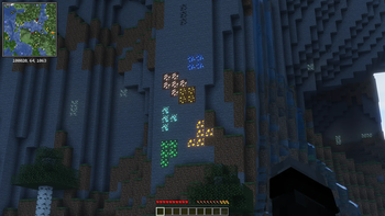 Ores and Waterfall