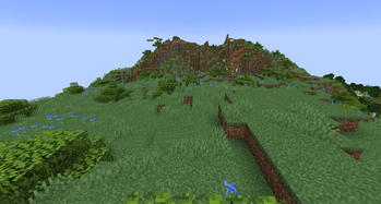 Meadow with Briar Bushes