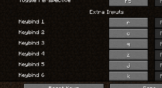 Keybinds