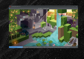 Minecraft Starting Up