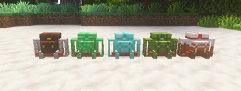 some backpacks