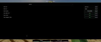 Mod Options