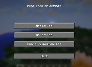 Xaero Head Tracker screenshot