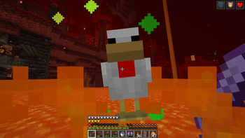 A totem activating