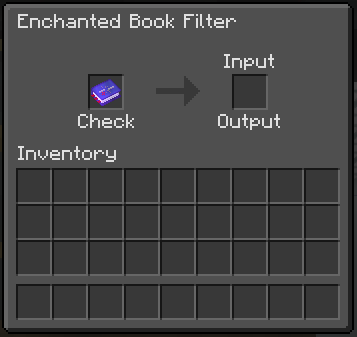 Enchanted Book Filter GUI