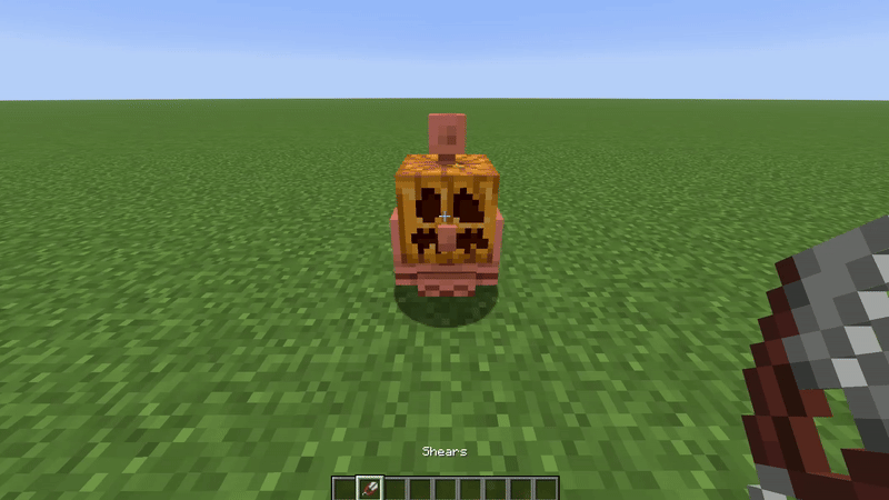 Shift + Right click with shear