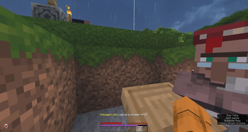 when you click shortcut but not look the villager