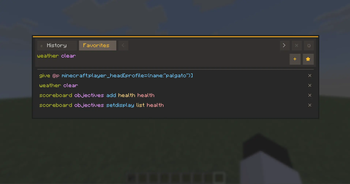 Favorite commands