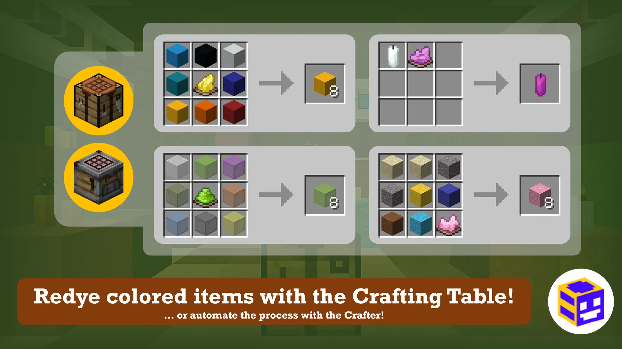 Redye Colored Blocks: