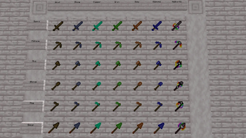 Less Vanilla Like Tools