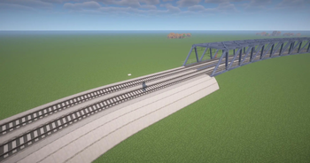 Smooth stone embankment