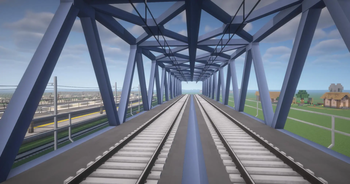 Metal bridge