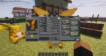 Mega Raichu X with the ability Electric Surge